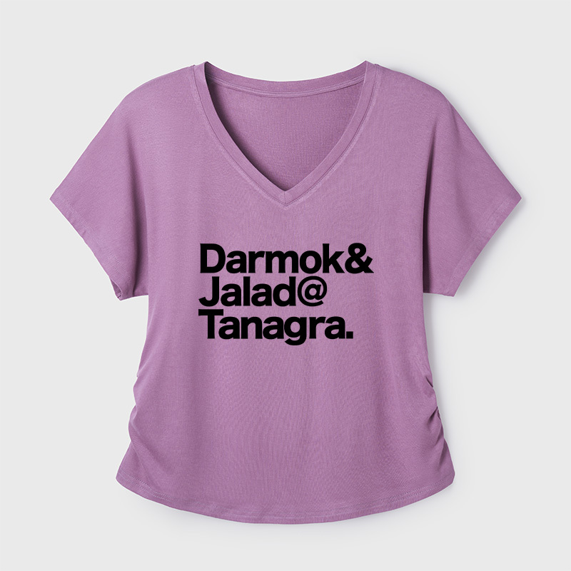 The Next Generation Geek Dolman Sleeve V-Neck Shirt