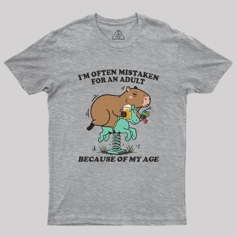 I'm Often Mistaken For An Adult Because Of My Age Geek T-Shirt