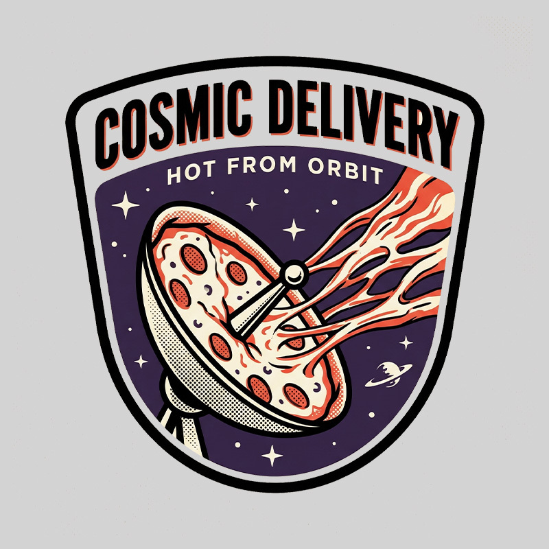 Cosmic Delivery Geek T-Shirt
