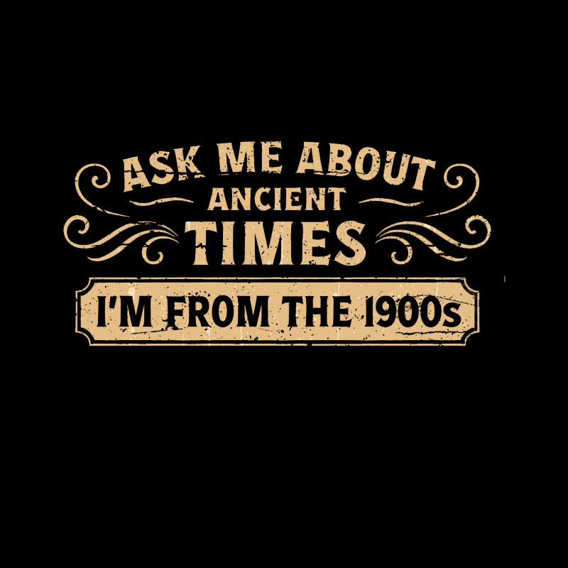 Ask Me About Ancient Times Geek T-Shirt
