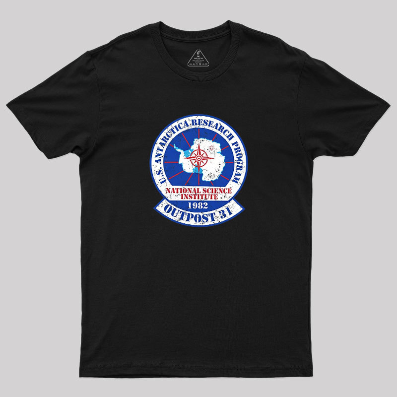 Outpost 31 Antarctica 1982 Geek T-Shirt