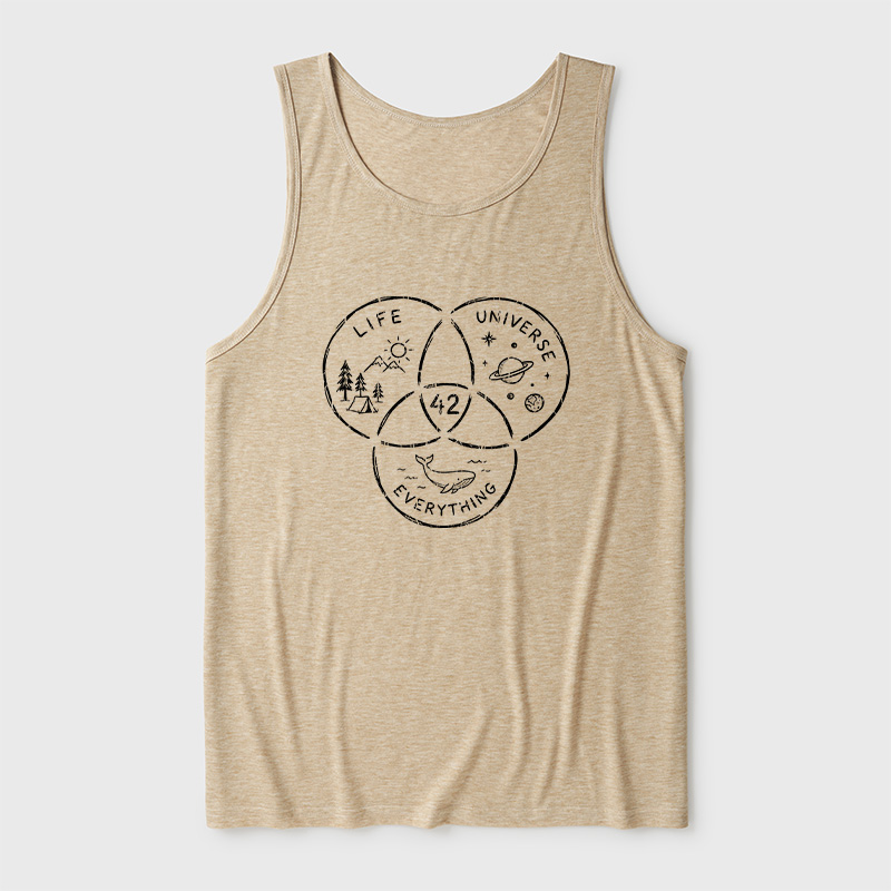 Life, the Universe & Everything Ultra Soft Heather Tank