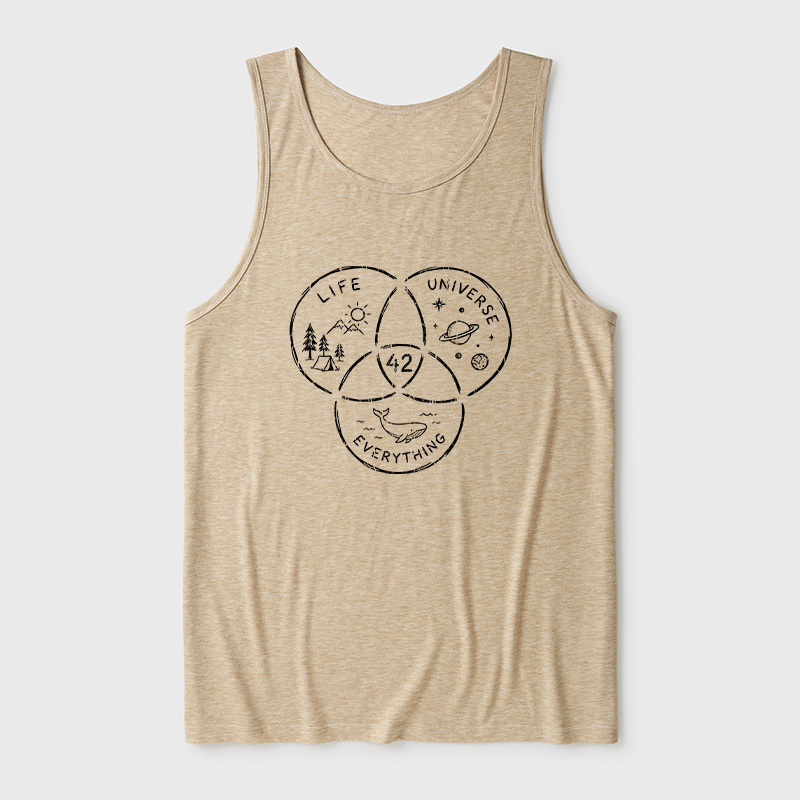 Life, the Universe & Everything Ultra Soft Heather Tank