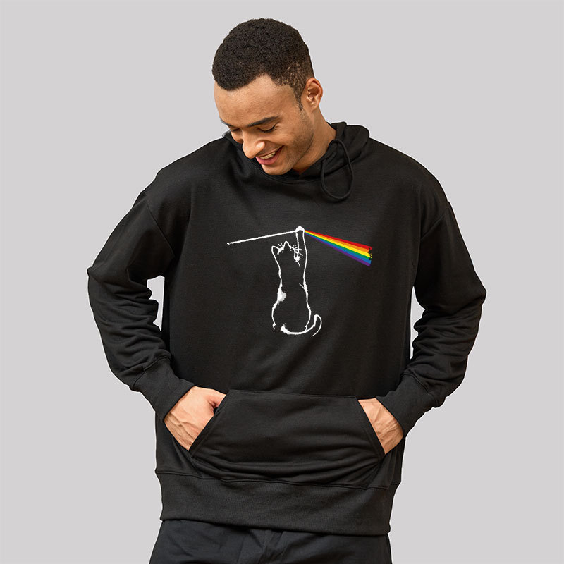 Funny Cat Geek Hoodie