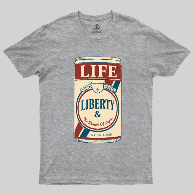 Independence Day Beer Lover Geek T-Shirt