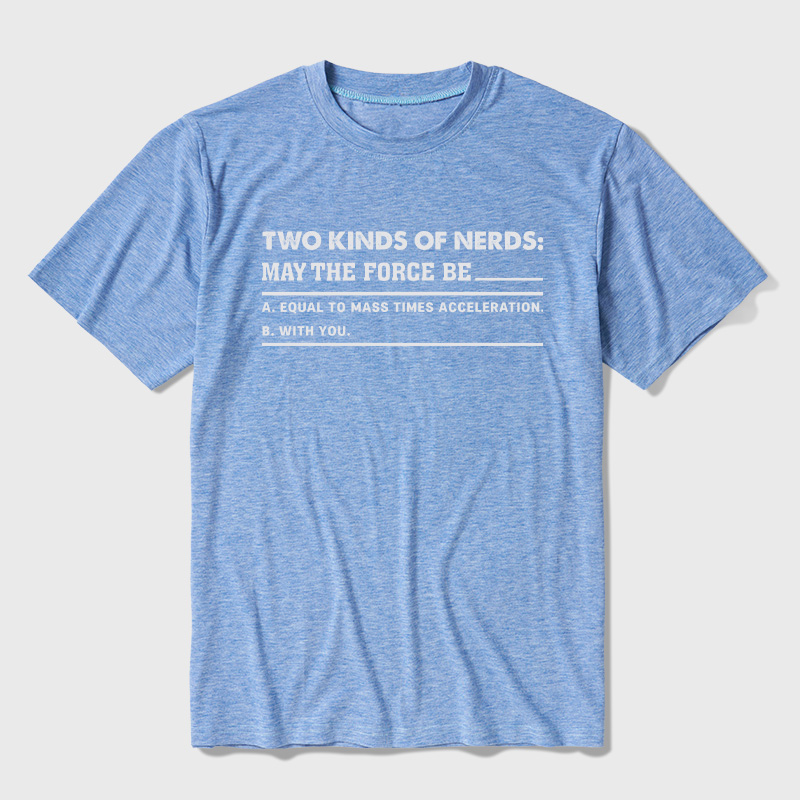 Two Kinds of Nerds Ultra Soft Heather Tee