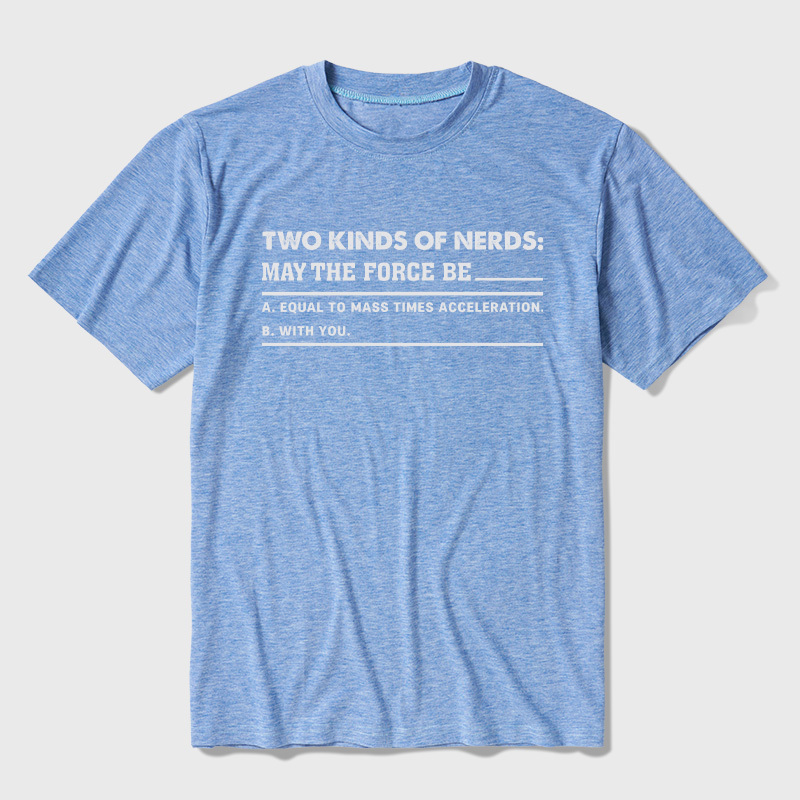 Two Kinds of Nerds Ultra Soft Heather Tee