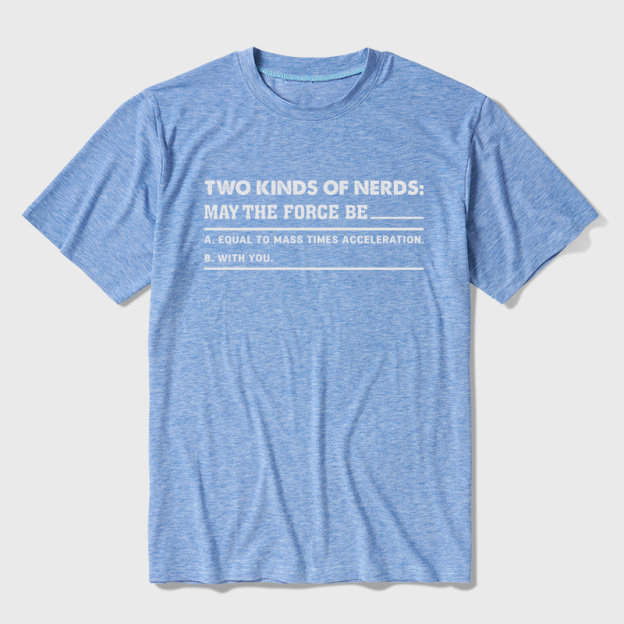 Two Kinds of Nerds Ultra Soft Heather Tee