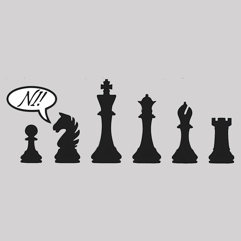 Ni! in a crowd Geek T-Shirt