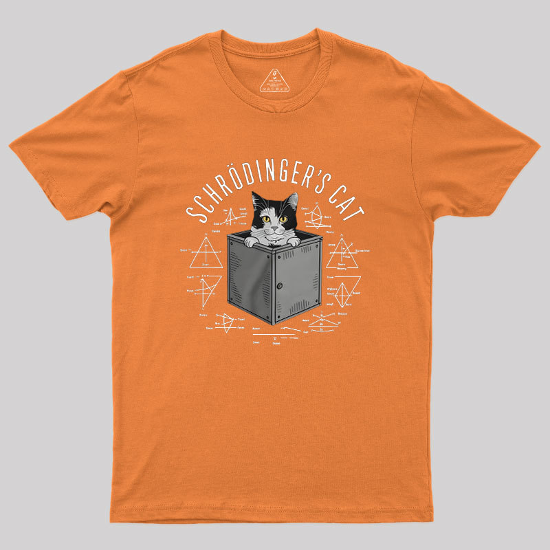 Schrodinger Cat Formulas Geek T-Shirt