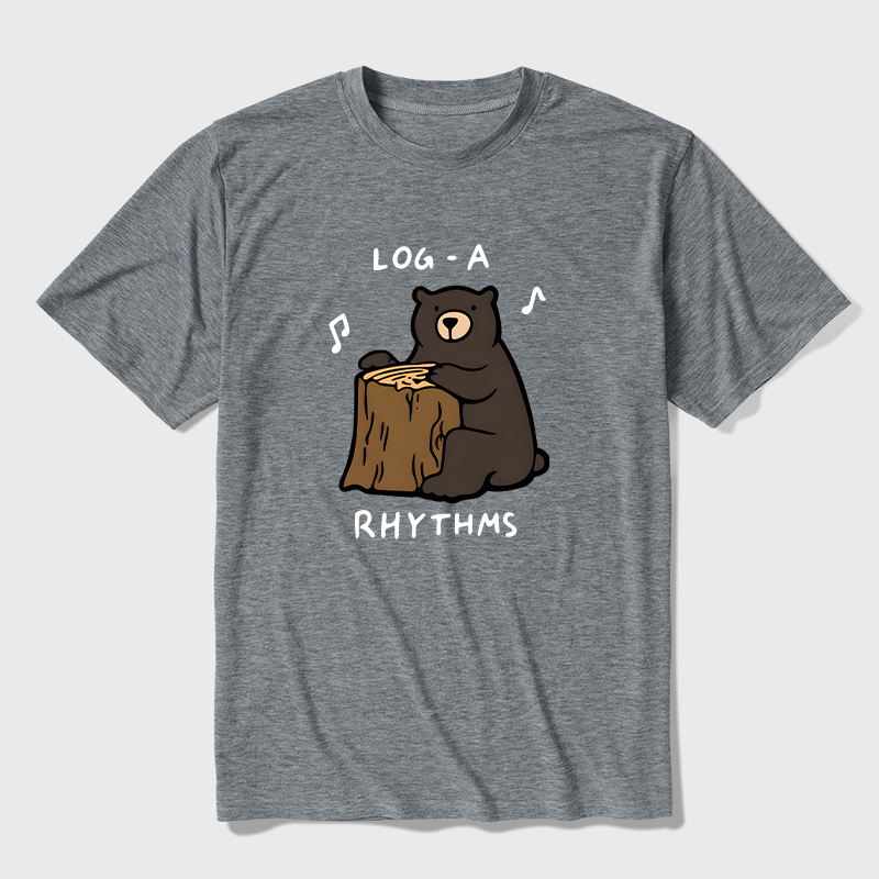 Log‑A‑Rhythms Ultra Soft Heather Tees