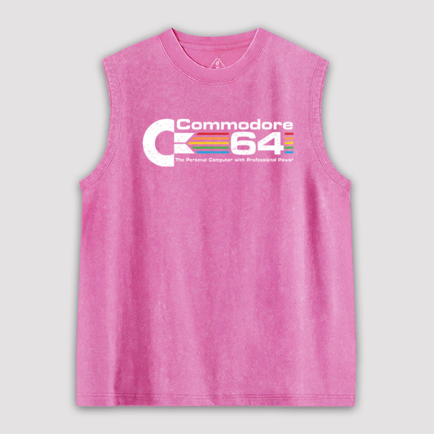 Commodore 64 Unisex Unisex Washed Tank