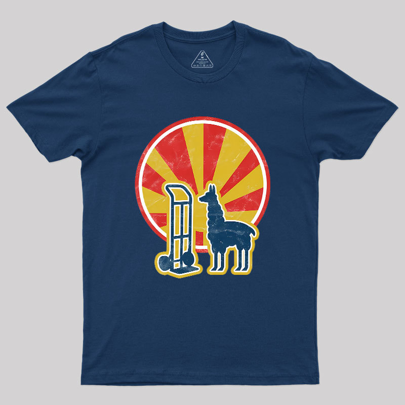 Dolly Llama Geek T-Shirt