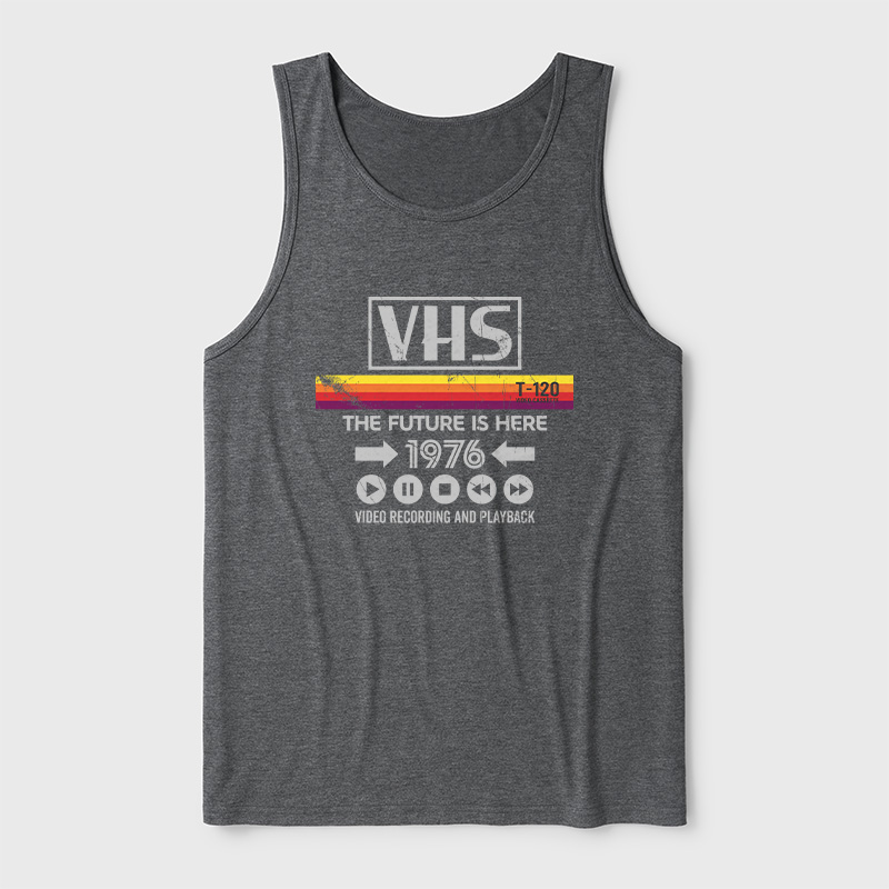 VHS The Future Ultra Soft Heather Tank
