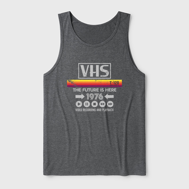 VHS The Future Ultra Soft Heather Tank