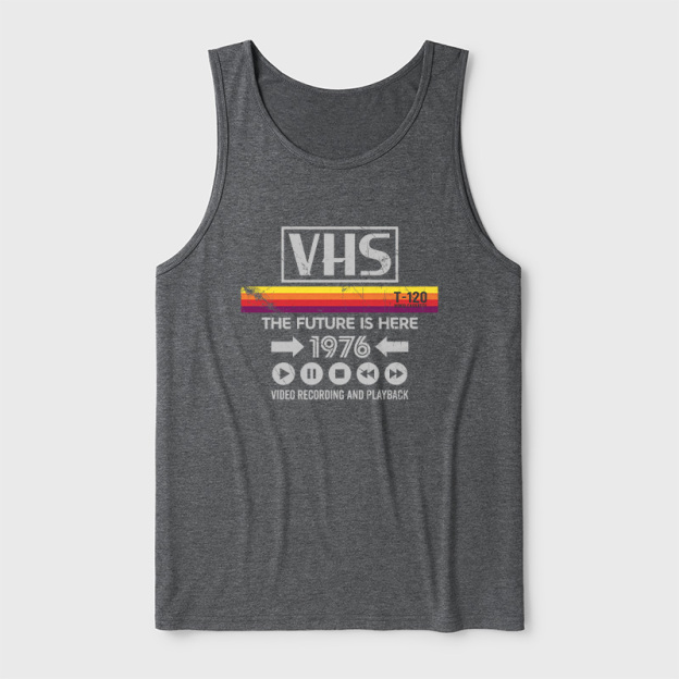 VHS The Future Ultra Soft Heather Tank