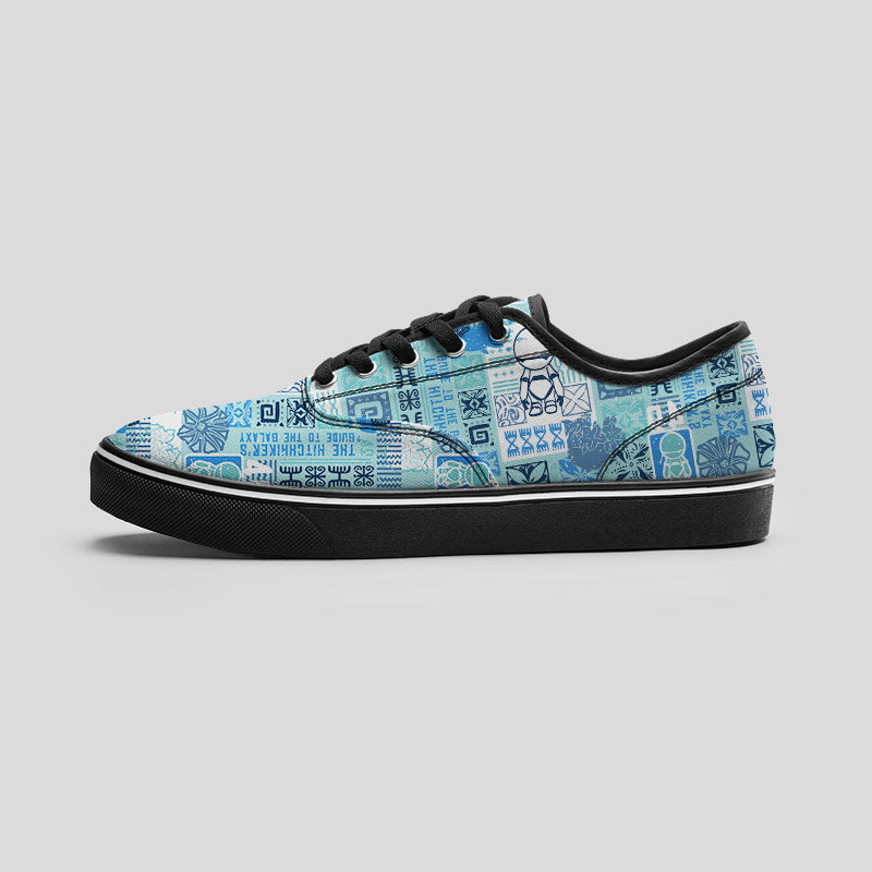 Don't Talk To Me About Life Geek Canvas Shoes