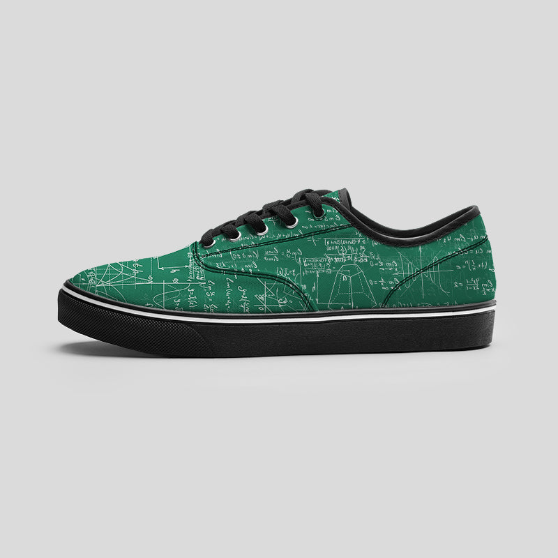 Math Function Geek Canvas Shoes