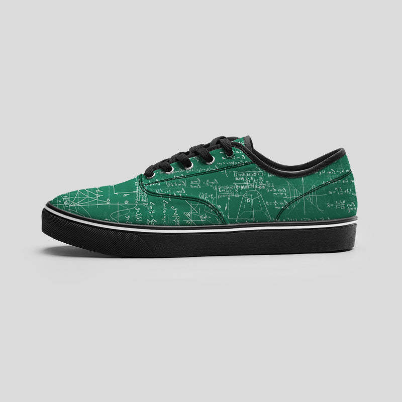 Math Function Geek Canvas Shoes
