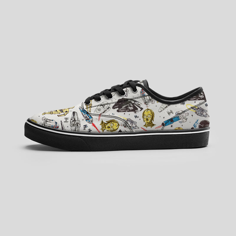 RoboGalaxy Geek Canvas Shoes