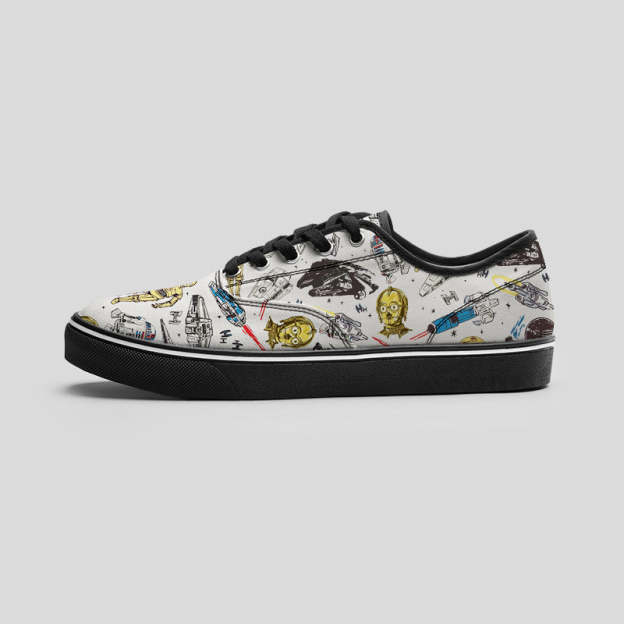 RoboGalaxy Geek Canvas Shoes