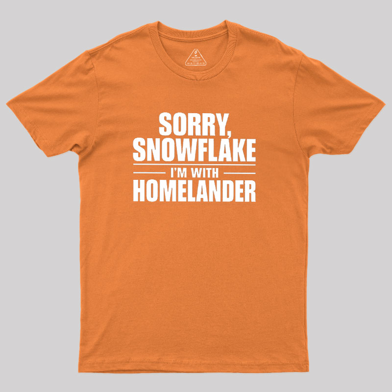Sorry Snowflake Geek T-Shirt