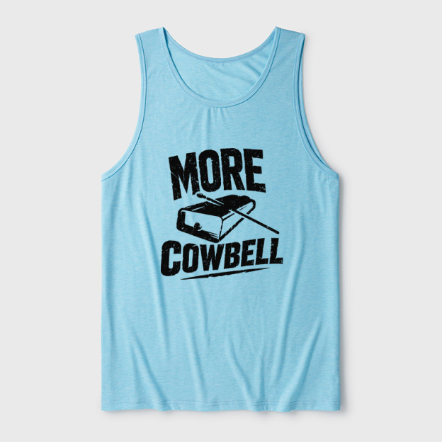 More Cowbell Ultra Soft Heather Tank
