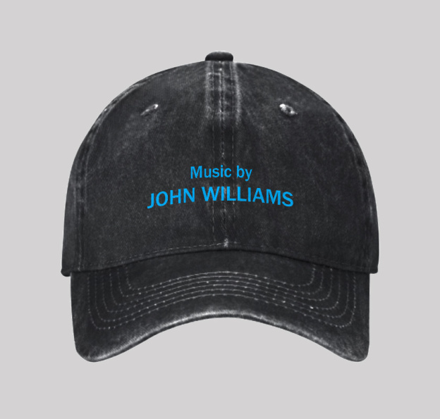Music by John Williams Washed Vintage Baseball Cap