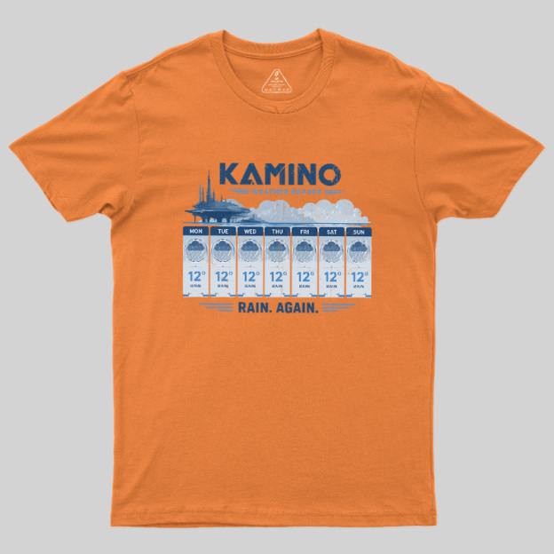 Kamino Rain Report Geek T-Shirt