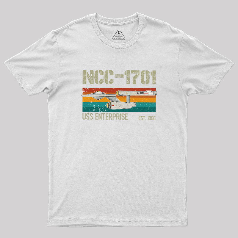 NCC-1701 USS ENTERPRISE Geek T-Shirt