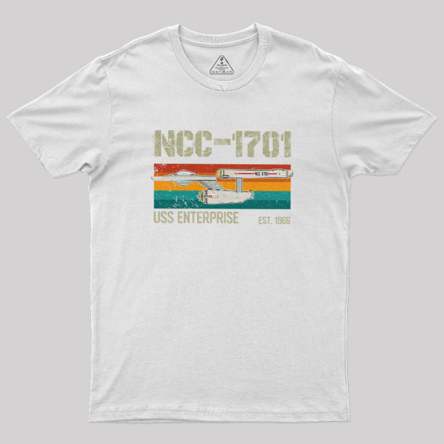 NCC-1701 USS ENTERPRISE Geek T-Shirt