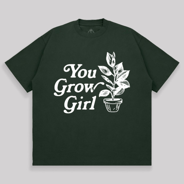 You Grow Girl Unisex Oversized T-shirt