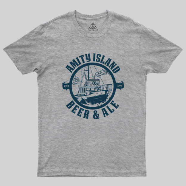 Amity Island Beer Ale Geek T-Shirt