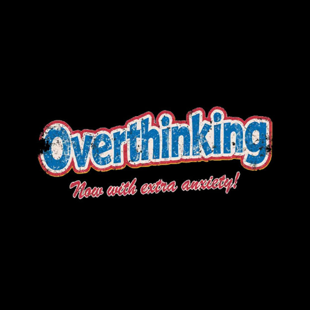 Overthinking Extra Anxiety Edition Geek T-Shirt
