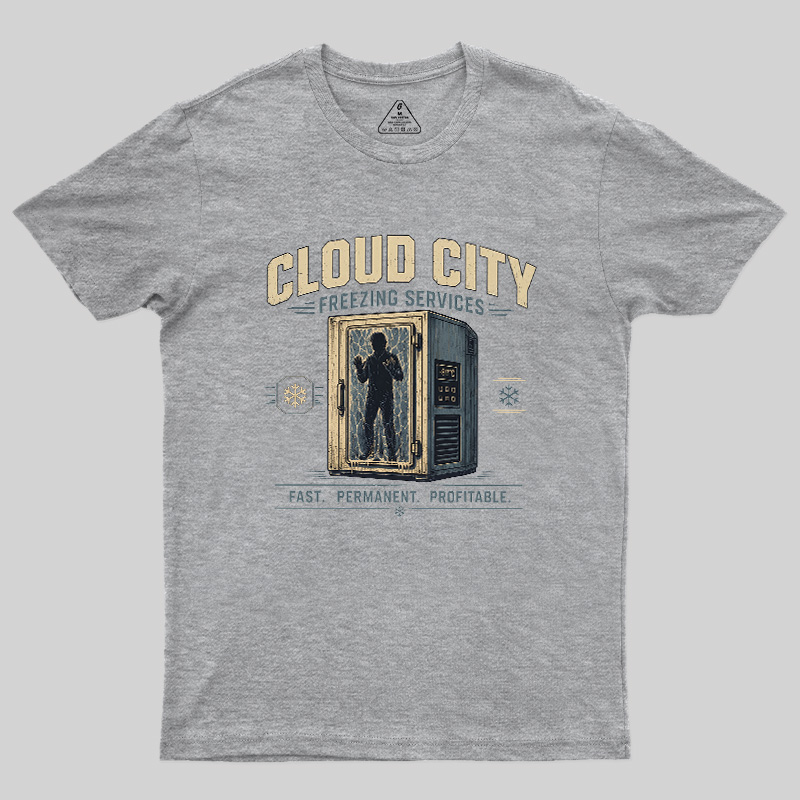 Cloud City Freezing Services Geek T-Shirt