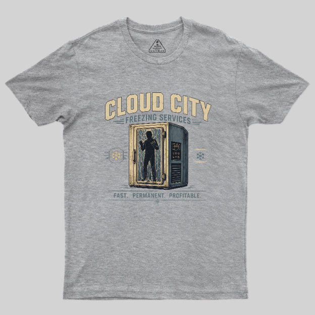 Cloud City Freezing Services Geek T-Shirt