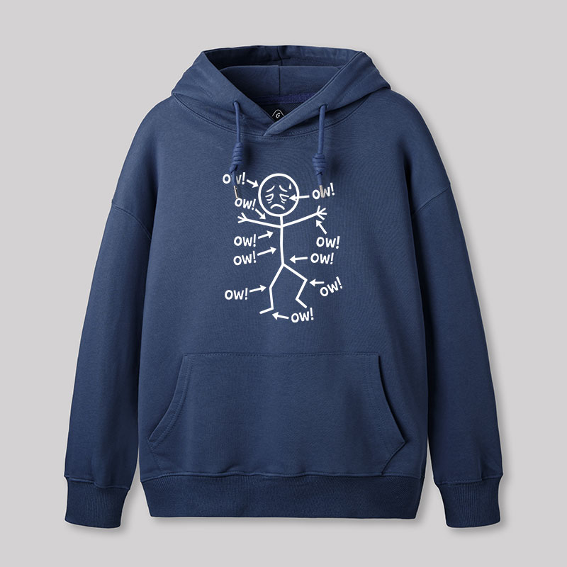 Ow Ow Ow Geek Hoodie