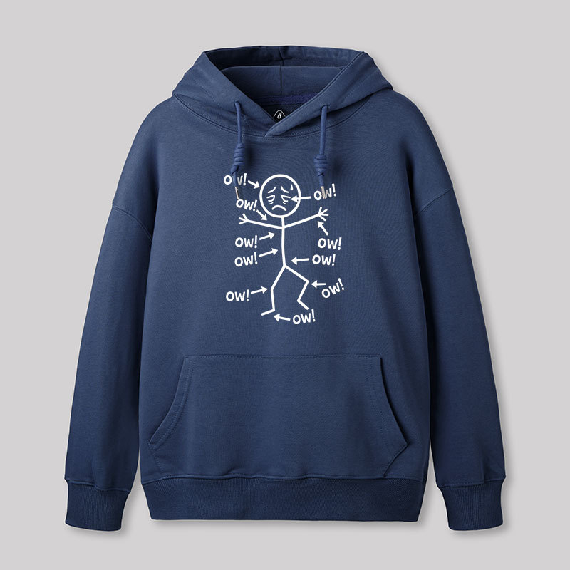 Ow Ow Ow Geek Hoodie