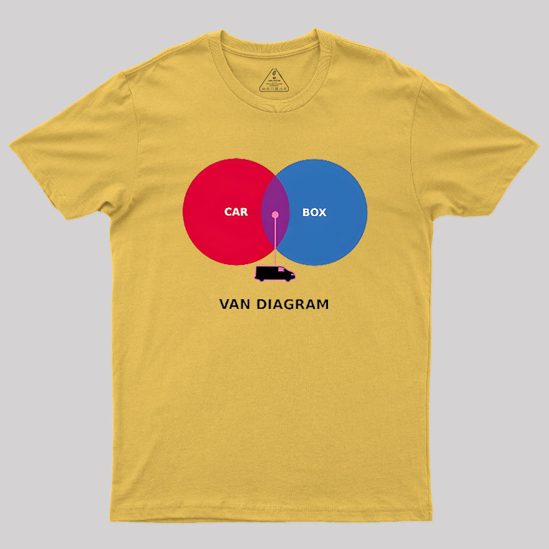 Van Diagram Geek T-Shirt
