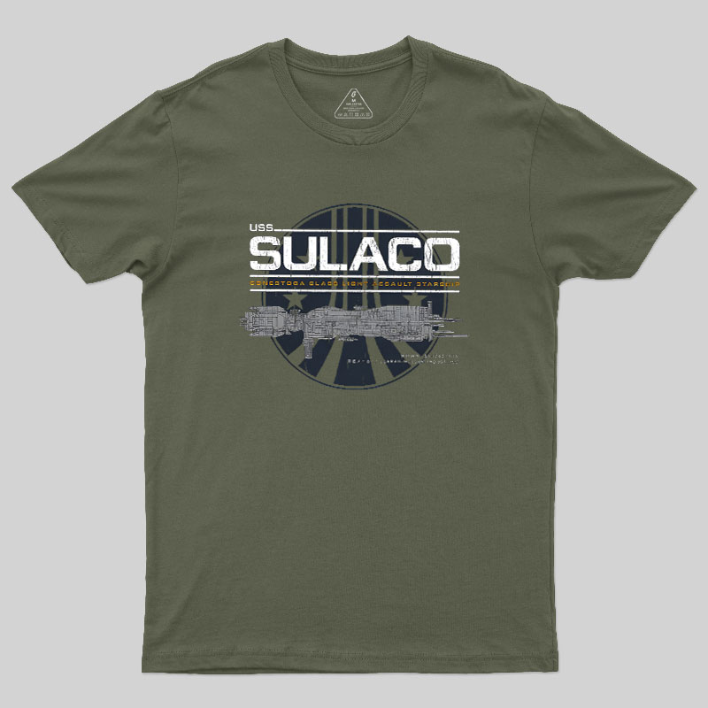 USS Sulaco Aliens Geek T-Shirt