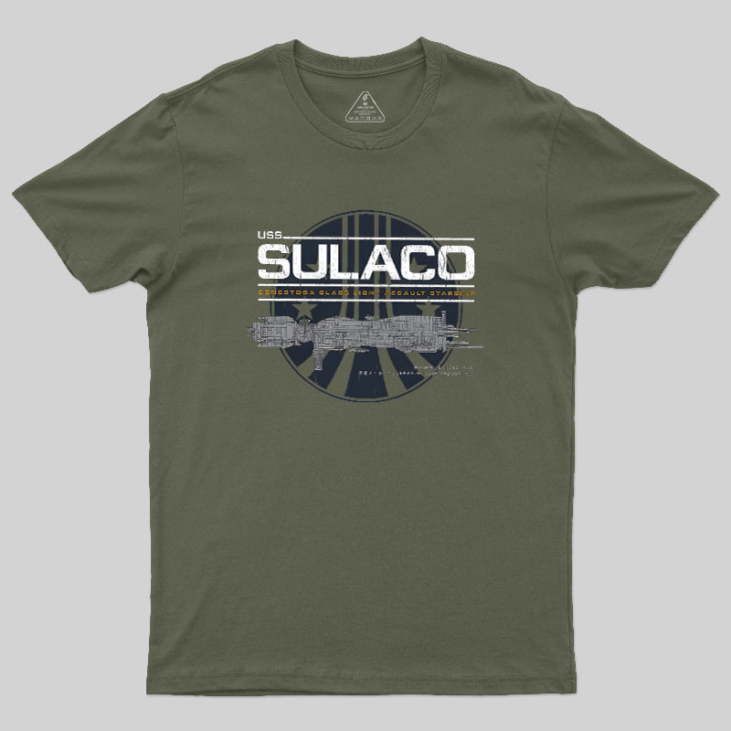 USS Sulaco Aliens Geek T-Shirt
