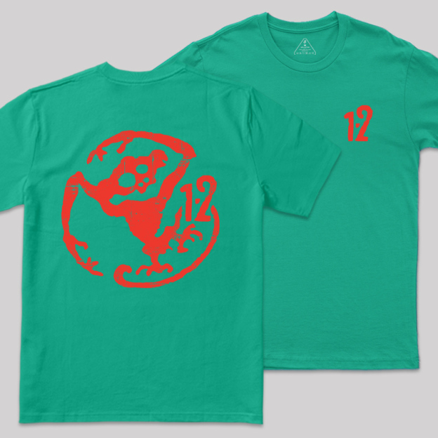 Army Of The Twelve Monkeys Retro Sci-Fi Front and Back Printed Geek T-Shirt
