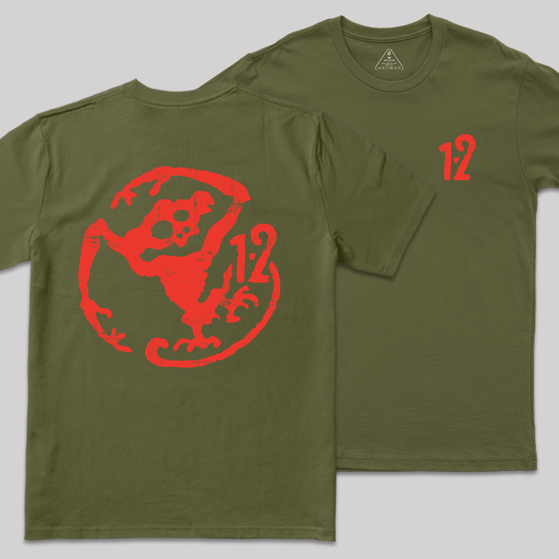 Army Of The Twelve Monkeys Retro Sci-Fi Front and Back Printed Geek T-Shirt