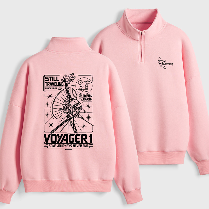 VOYAGER Geek Fleece Quarter-Zip Pollover