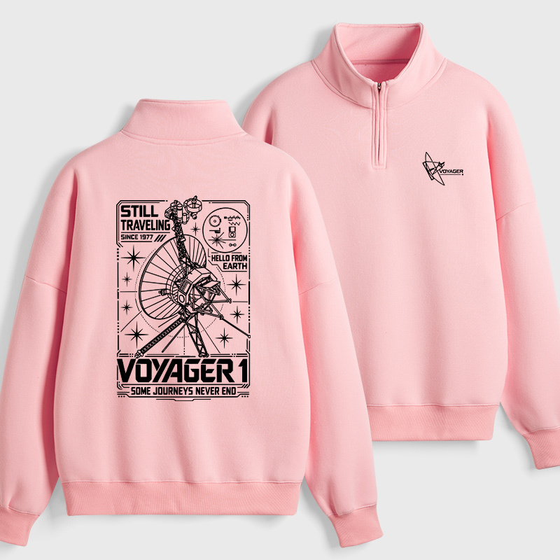 VOYAGER Geek Fleece Quarter-Zip Pollover