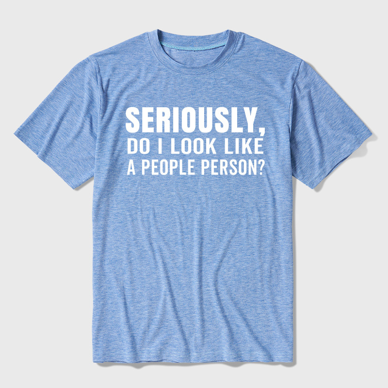 Not a People Person Ultra Soft Heather Tee