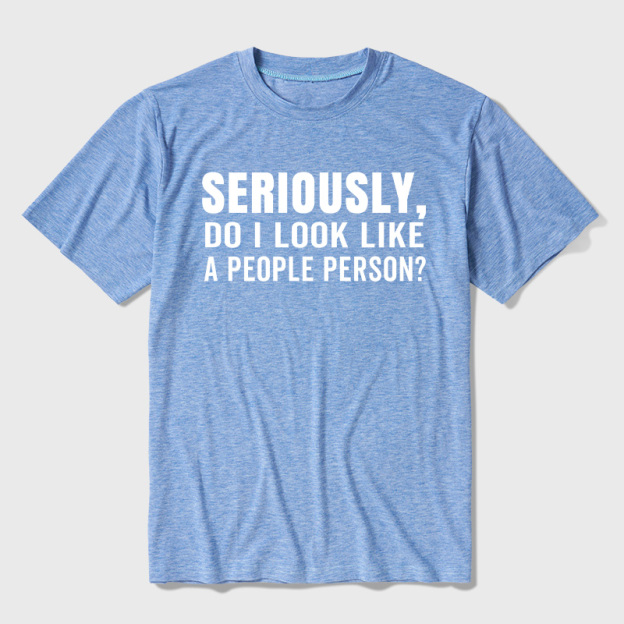 Not a People Person Ultra Soft Heather Tee