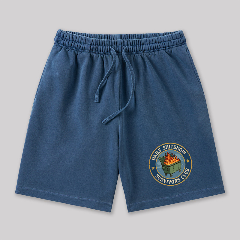 Daily Shitshow Geeky Washed Shorts
