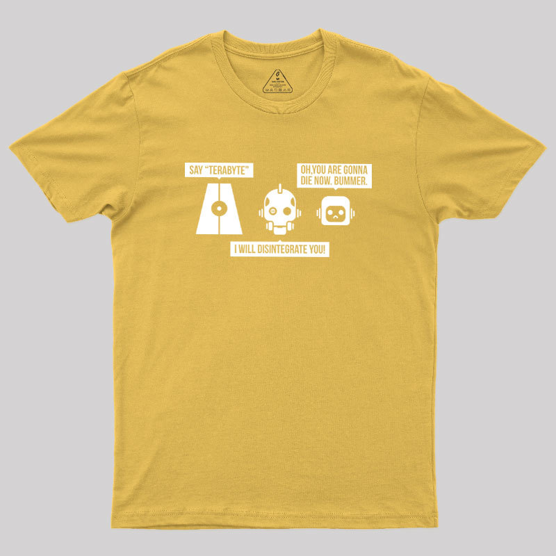 Three Robots Geek T-Shirt