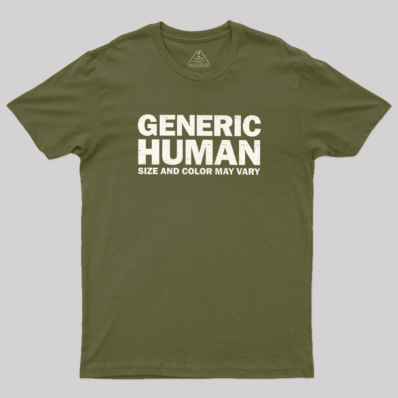 Generic Human Geek T-Shirt